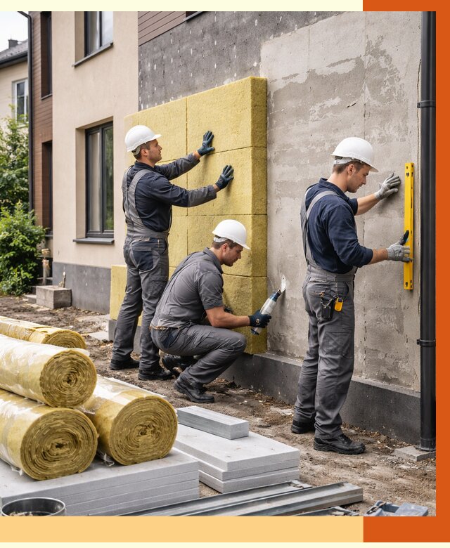 Утепление таунхауса в лесном от 7484 руб/м2 — комплекс под ключ | ТепломастерЛсн