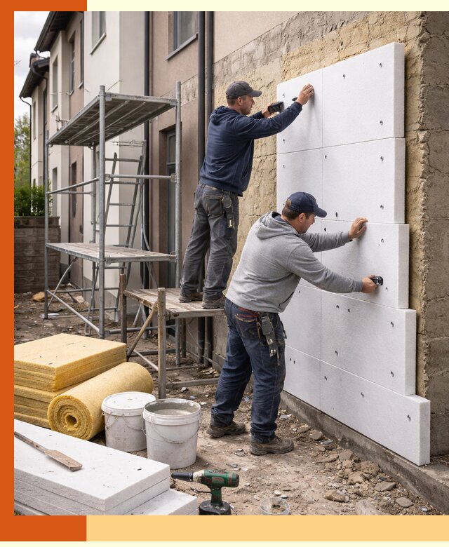 Утепление таунхауса с гарантией комфорта в лесном