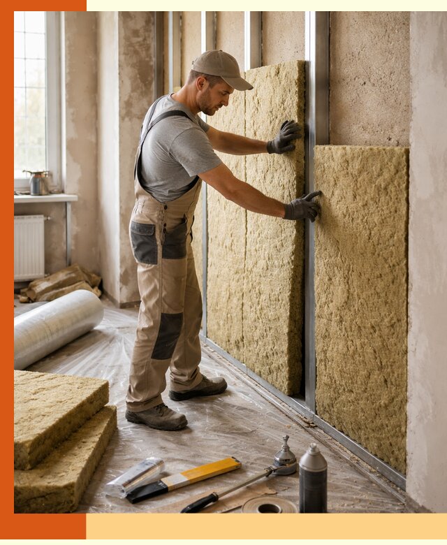 Утепление квартиры в лесном — комплексная теплоизоляция стен и полов