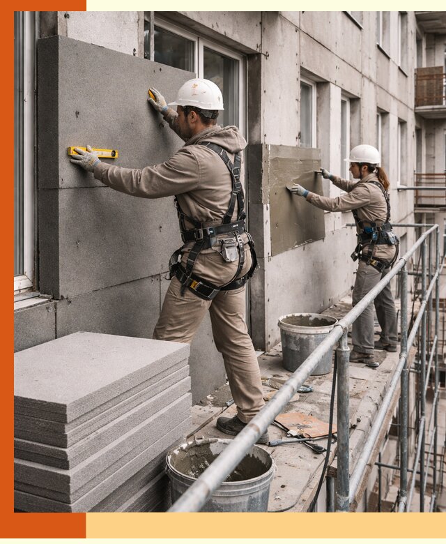 Утепление квартиры снаружи под ключ в лесном