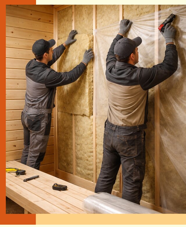 Профессиональное утепление сауны в лесном с гарантиями качества