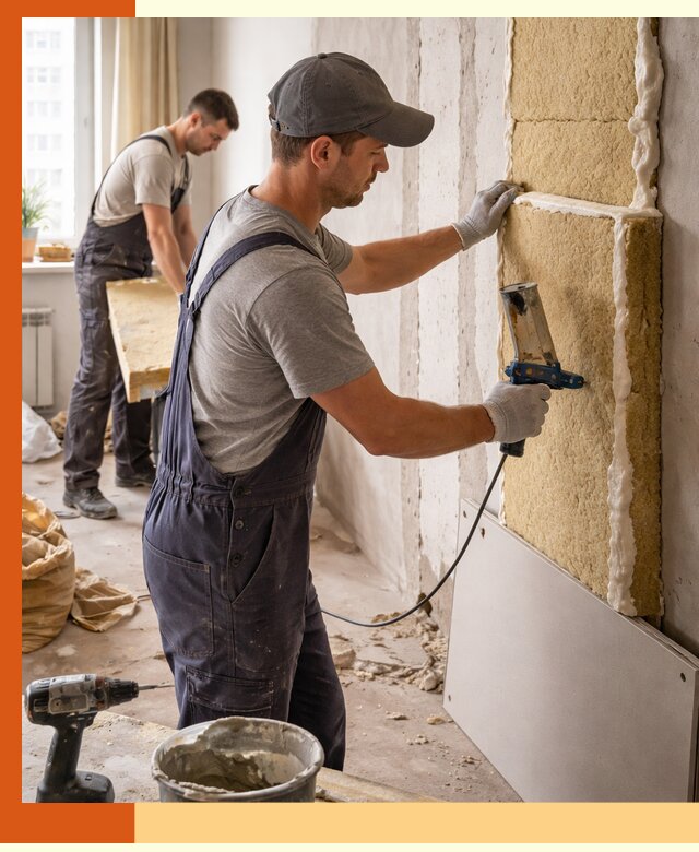 Утепление стен изнутри в лесном — качественно и эффективно