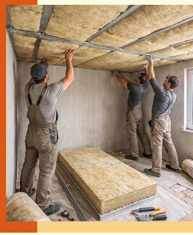 Утепление потолка в лесном — тепло и без сквозняков