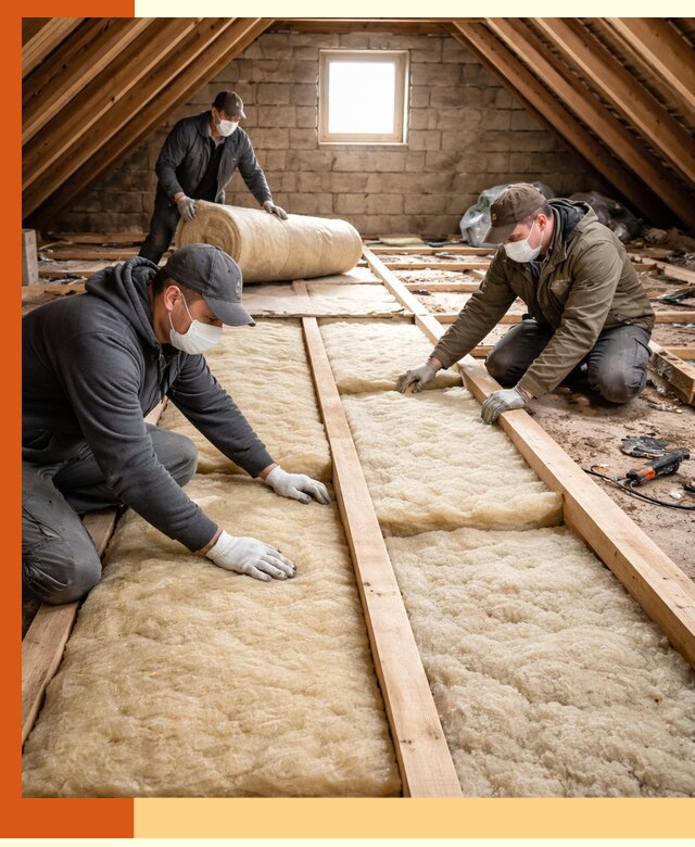 Утепление чердака в лесном — профессиональная теплоизоляция кровли