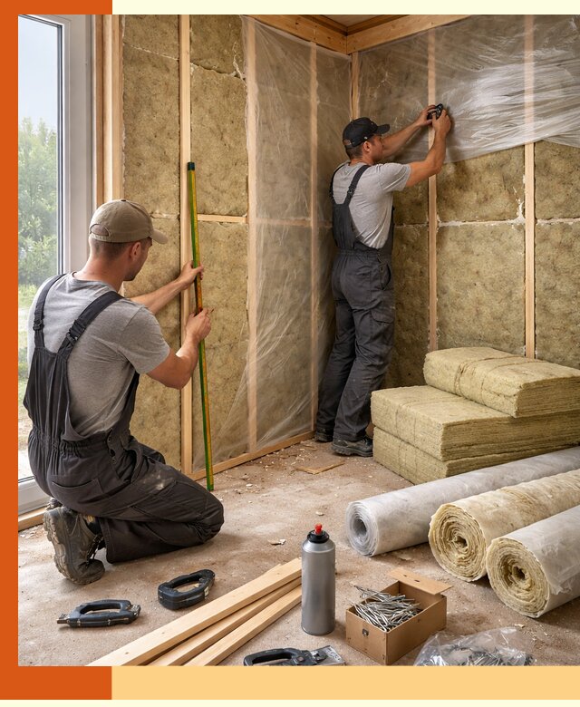 Профессиональное утепление веранды и крыльца в лесном