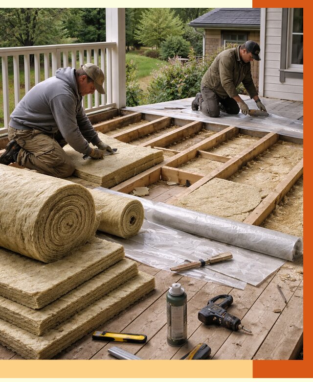 Утепление террасы в лесном от 4366 руб./м2 — утеплить террасу под ключ | ТепломастерЛсн