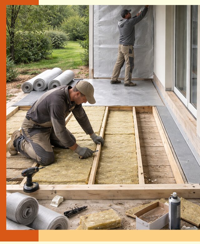 Утепление террасы в лесном — тепло и защита круглогодично