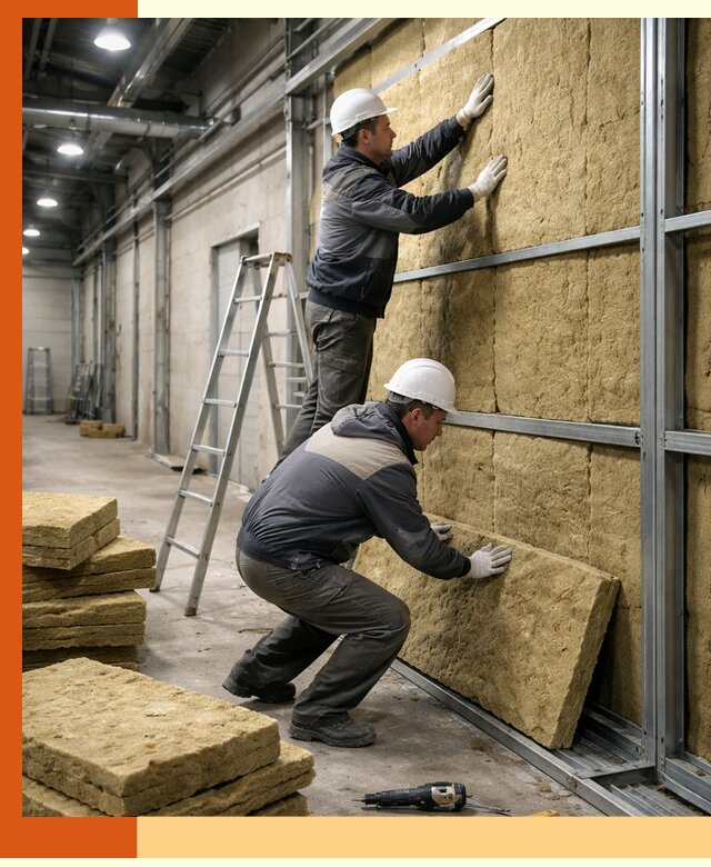 Утепление цеха под ключ в лесном с гарантией качества