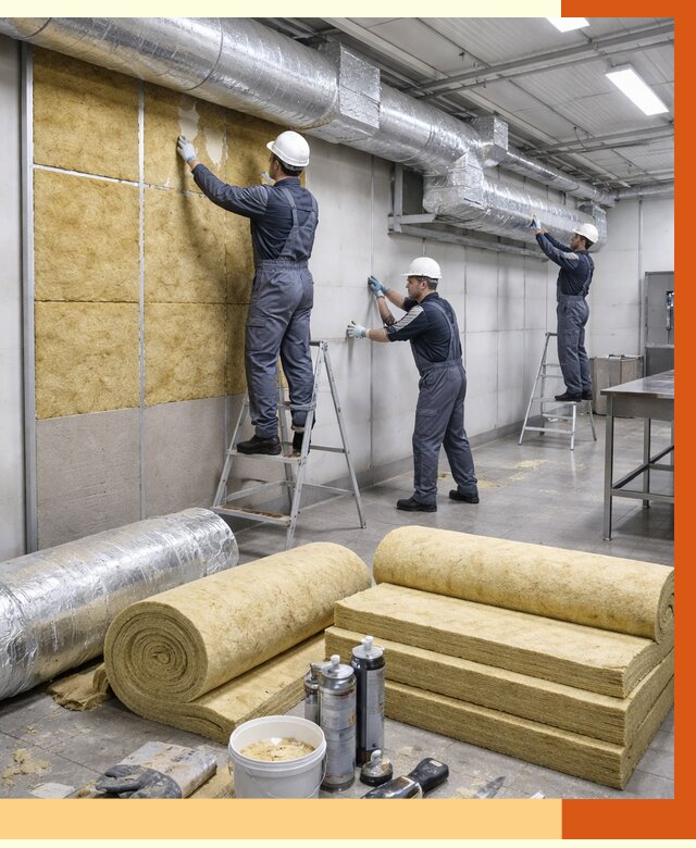 Утепление пищевого цеха в лесном от 12994 руб./м² — комплексно под ключ | ТепломастерЛсн