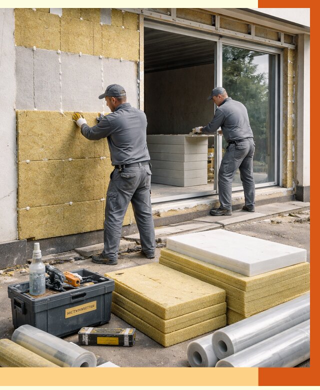 Утепление торгового павильона в лесном от 15073 руб./м² под ключ | ТепломастерЛсн