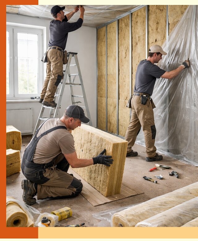 Утепление офисных помещений под ключ в лесном