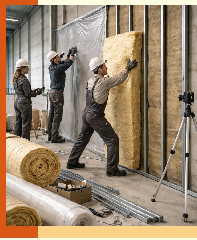 Утепление складского терминала в лесном профессионально и надёжно