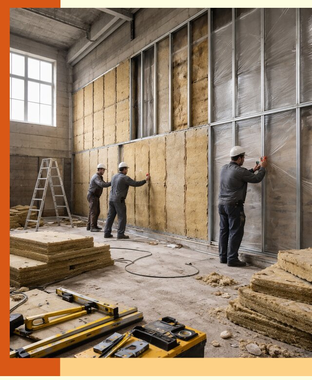 Утепление спортивного зала в лесном качественно и недорого