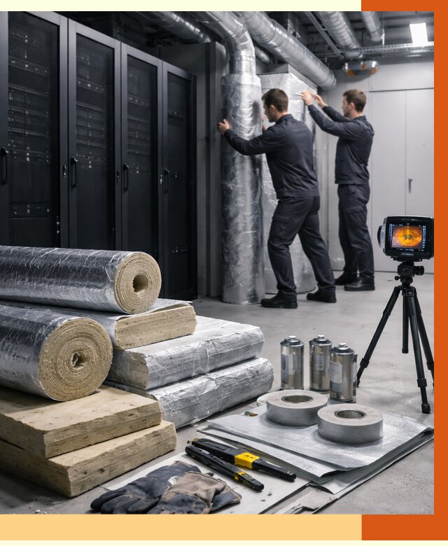 Утепление серверной в лесном от 8836 руб./м² — комплексно под ключ | ТепломастерЛсн