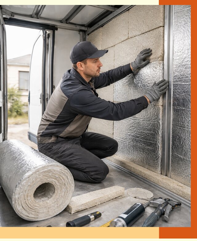 Утепление фургона рефрижератора в лесном от 12994 руб./м² под ключ | ТепломастерЛсн