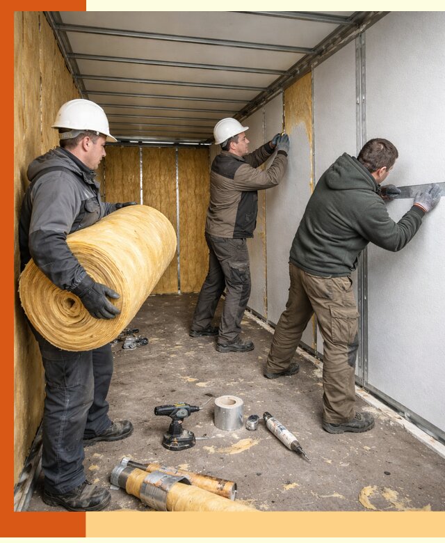 Утепление рефрижераторного контейнера в лесном профессионально и надежно