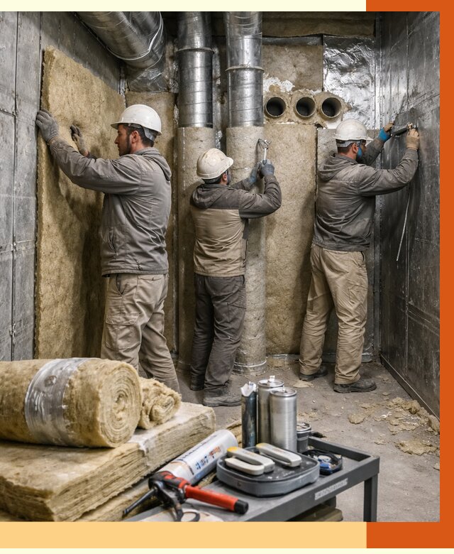 Утепление венткамеры в лесном под ключ от 1507 руб. — профессионально | ТепломастерЛсн