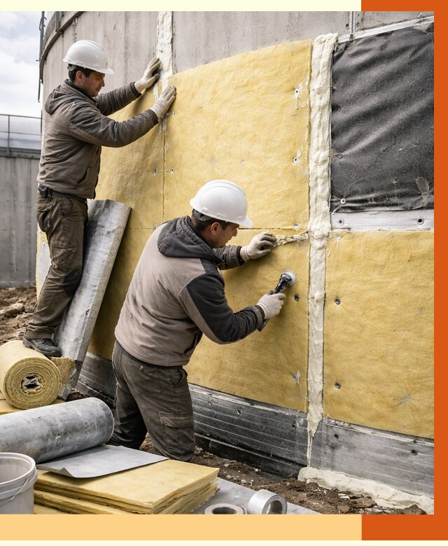 Утепление резервуара в лесном от 28586 руб/м2 — монтаж ППУ и комплекс под ключ | ТепломастерЛсн