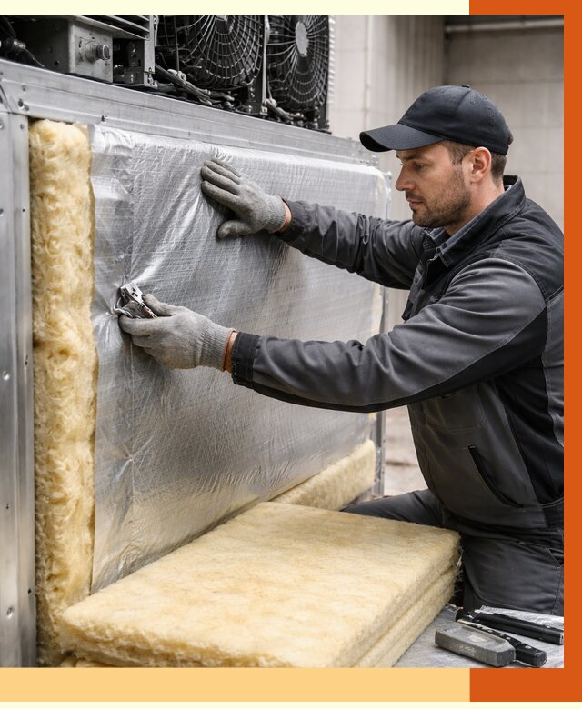 Утепление холодильного агрегата в лесном от 8836 руб. под ключ | ТепломастерЛсн