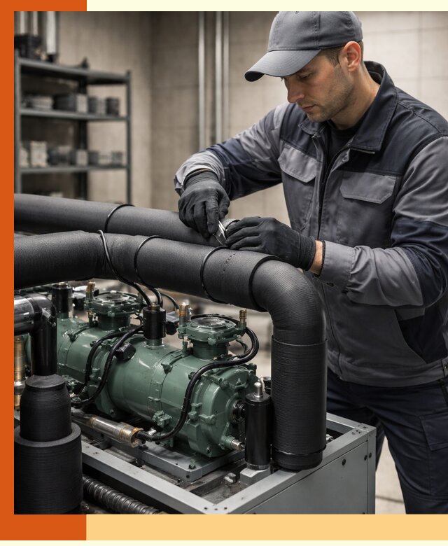 Утепление холодильного агрегата и теплоизоляция в лесном