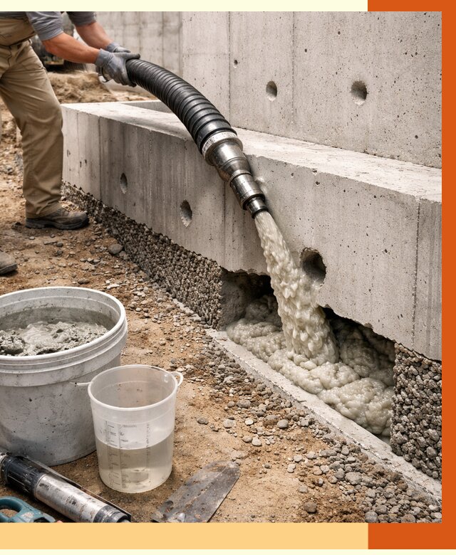 Заполнение полостей фундамента в лесном от 7069 руб. под ключ | ТепломастерЛсн