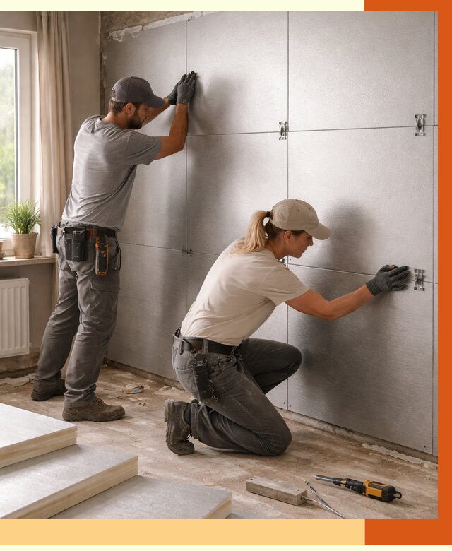 Утепление PIR панелями в лесном от 4366 руб. под ключ | ТепломастерЛсн