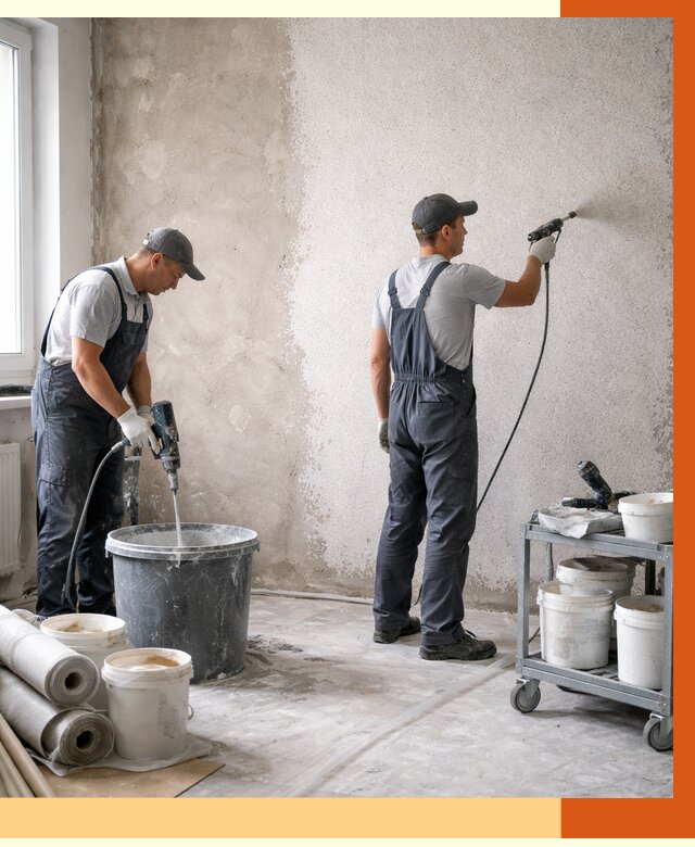 Утепление стен жидкой теплоизоляцией в лесном от 4366 руб/м² | ТепломастерЛсн