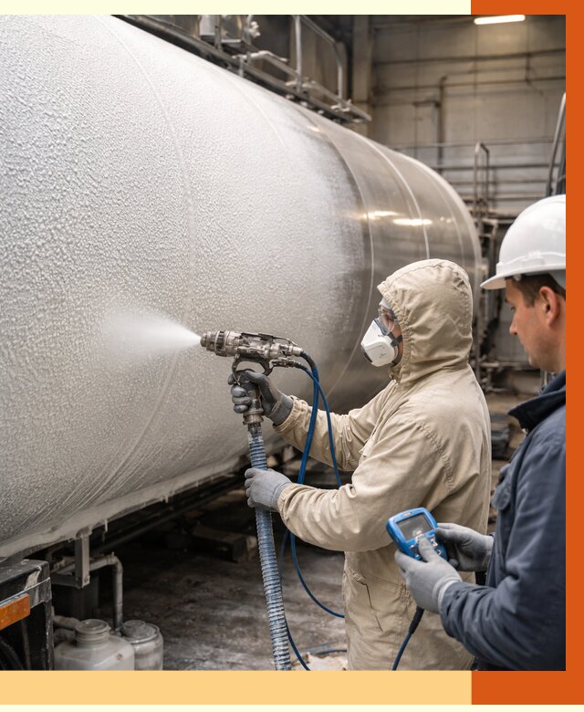 Утепление автоцистерны жидкой теплоизоляцией в лесном от 15073 руб. под ключ | ТепломастерЛсн