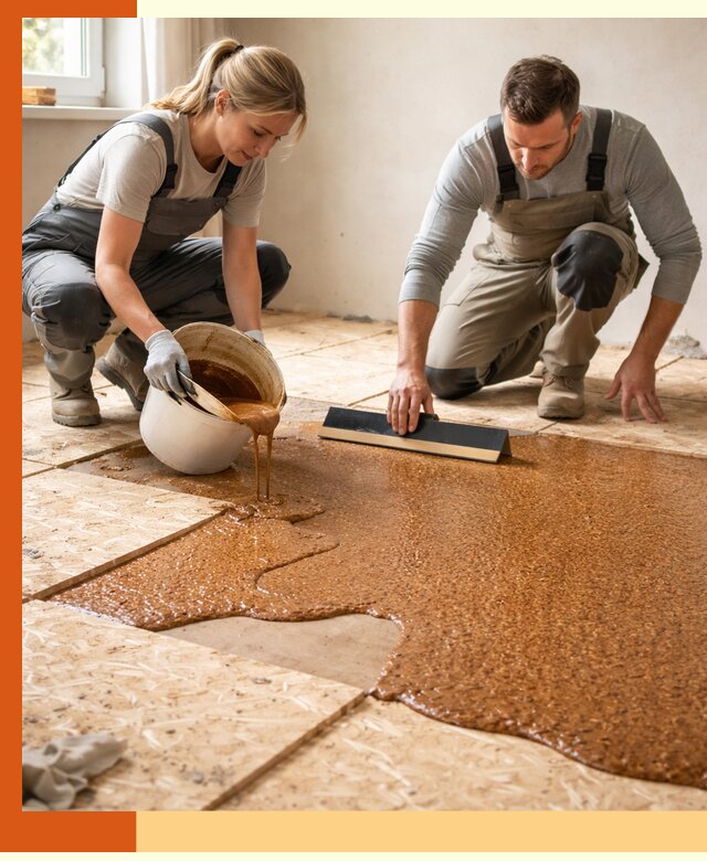 Утепление пола жидкой пробкой в лесном для квартир и домов