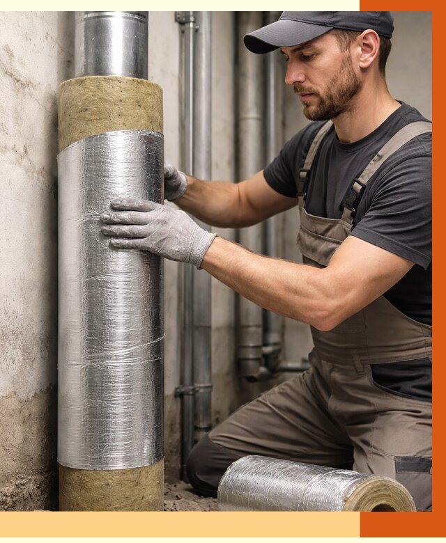 Шумоизоляция труб в лесном от 1247 руб. — шумоподавление и звукоизоляция труб | ТепломастерЛсн