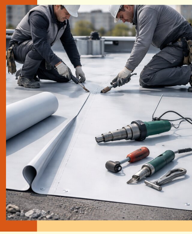 Гидроизоляция мембранной кровли в лесном: монтаж и ремонт быстро