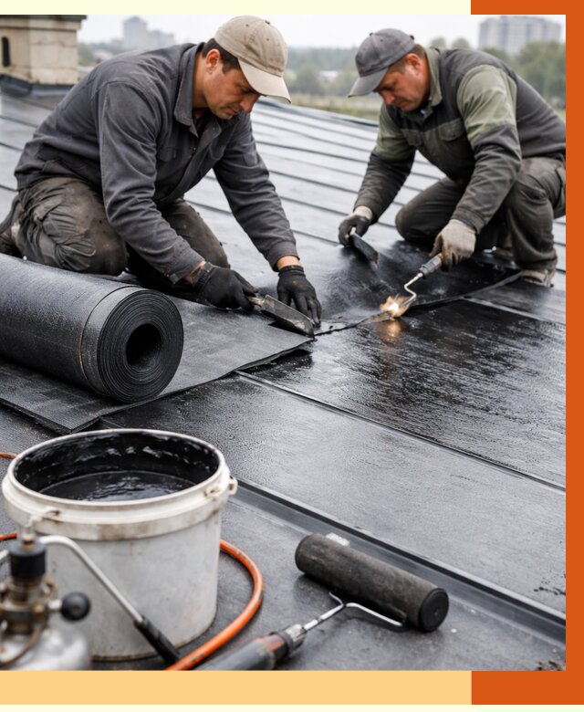 Гидроизоляция фальцевой кровли в лесном от 7796 руб. под ключ | ТепломастерЛсн