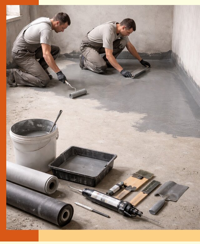 Гидроизоляция пола в лесном — надежная защита от влаги и протечек