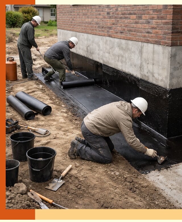 Гидроизоляция фундамента в лесном: надежная защита строений