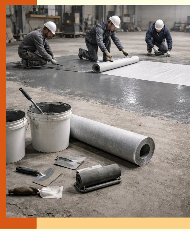 Гидроизоляция промышленного пола в лесном — защита и долговечность