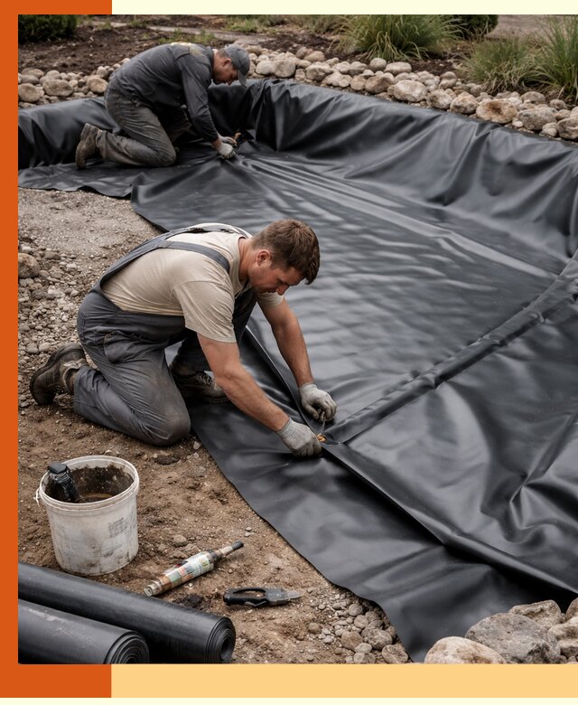 Гидроизоляция пруда в лесном: надежная защита и герметизация