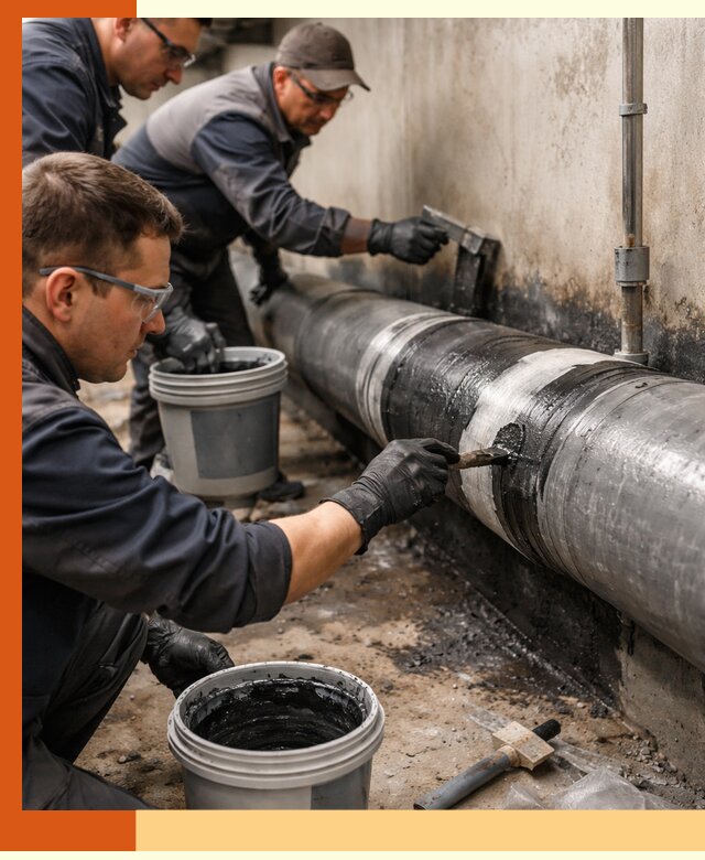 Гидроизоляция труб в лесном — защита и герметизация коммуникаций