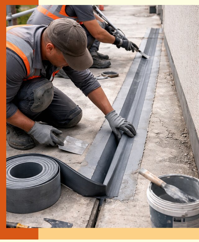 Гидроизоляция деформационного шва в лесном профессионально и надежно