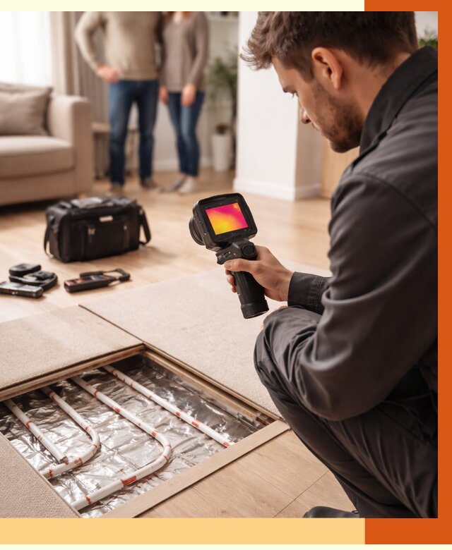 Тепловизионное обследование теплого пола в лесном от 4678 руб. — ТепломастерЛсн