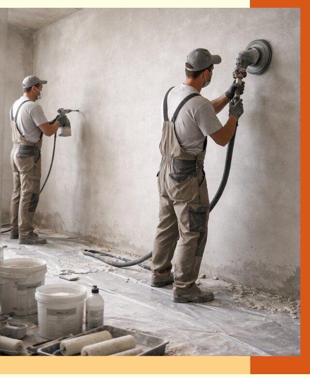 Подготовка поверхности под напыление в лесном от 1247 руб. — ТепломастерЛсн