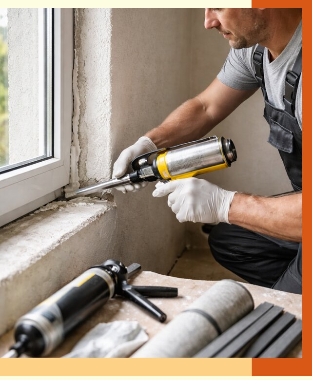 Герметизация стыков и примыканий в лесном от 1247 руб. под ключ | ТепломастерЛсн