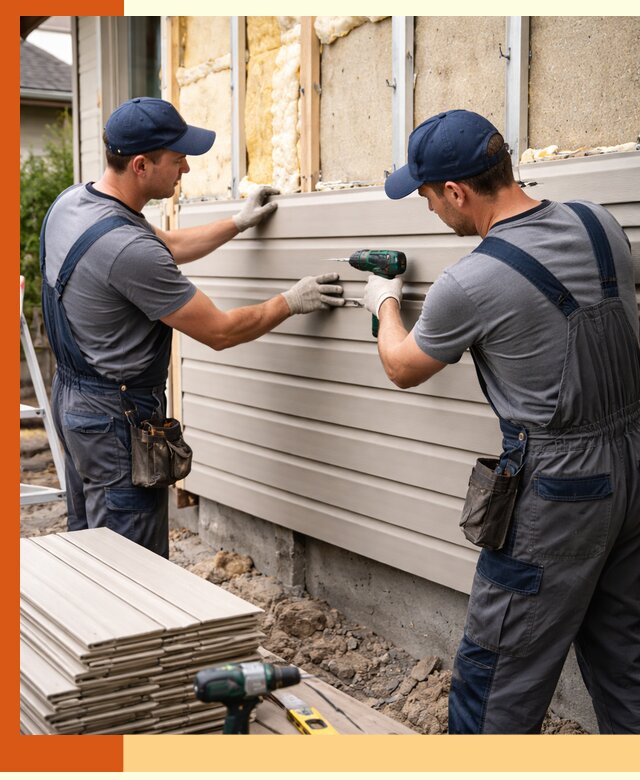 Монтаж сайдинга после утепления в лесном качественно и надежно