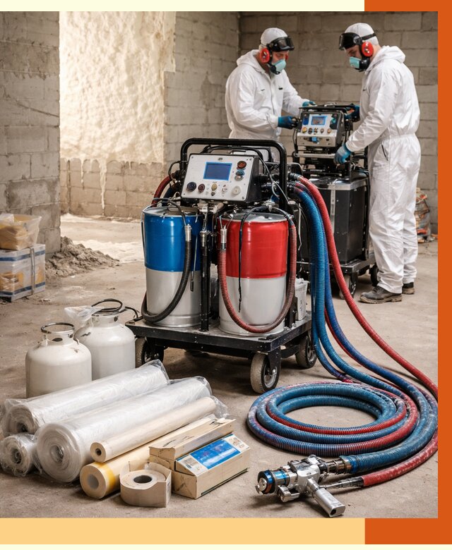 Аренда установки для напыления ППУ в лесном от 36383 руб. | ТепломастерЛсн